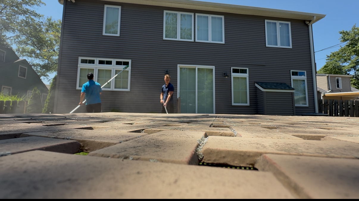 Window cleaning example